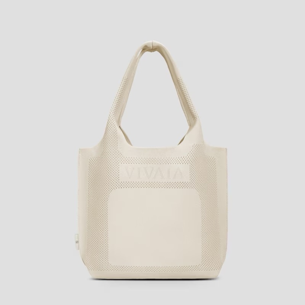 VIVAIA Cream Tote with insert